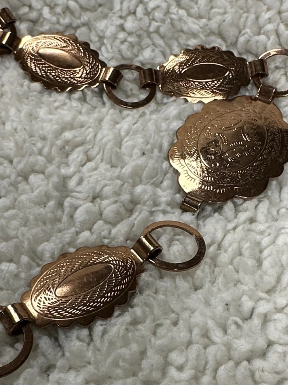 Unbranded copper tone
